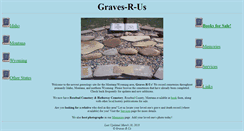 Desktop Screenshot of graves-r-us.com